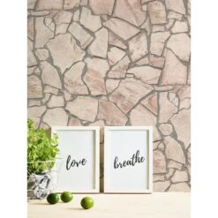 A.S. Creation Elements | 927323 | Papier Peint Intissé Pierre Brique | 0.53 M X 10.05 M | Beige -Décoration d'intérieur 927323 4