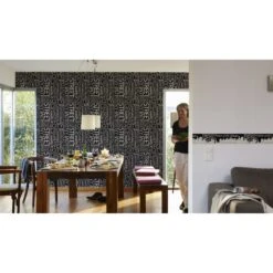 A.S. Creation Only Borders 9 | 935671 | Frise Murale Papier Peint Papier | 0.13 M X 5 M | Gris -Décoration d'intérieur 935671 2