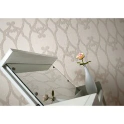 A.S. Creation Meistervlies | 951691 | Papier Peint Pailleté Intissé | 0.53 M X 10.05 M | Blanc