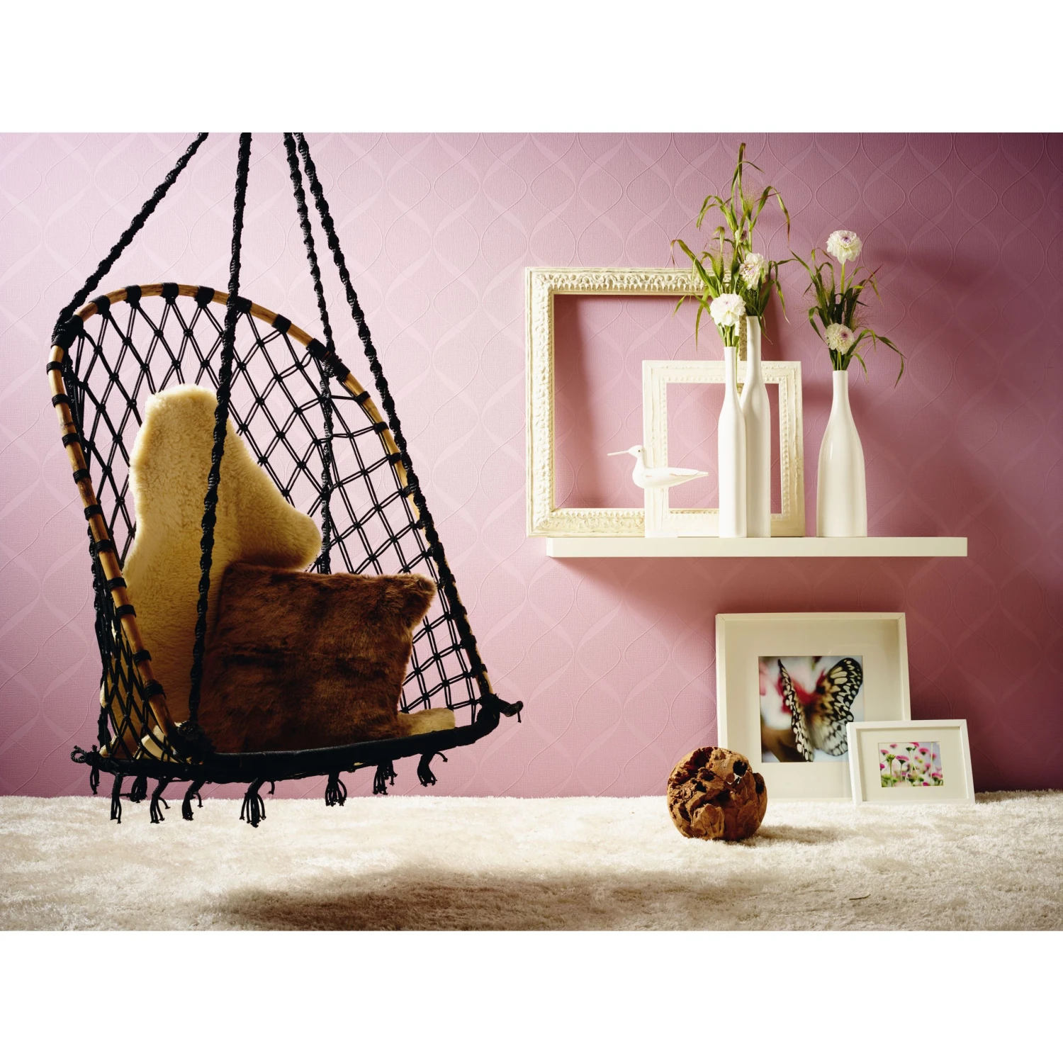 A.S. Creation Meistervlies | 956821 | Papier Peint à Motif Ondulé | 0.53 M X 10.05 M | Blanc 2 A.S. Creation Meistervlies | 956821 | Papier Peint à Motif Ondulé | 0.53 M X 10.05 M | Blanc – Image 2