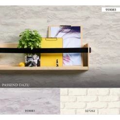 A.S. Creation Elements | 959083 | Papier Peint Intissé Pierre Brique | 0.53 M X 10.05 M | écru -Décoration d'intérieur 959083 8