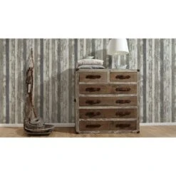 A.S. Creation Best Of Wood'n Stone | 959142 | Papier Peint Bois Intissé | 0.53 M X 10.05 M | Marron -Décoration d'intérieur 959142 3