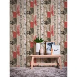 A.S. Creation Boys & Girls 6 | 959501 | Papier Peint Papier Imitation Bois | Marron -Décoration d'intérieur 959501 4