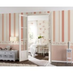 A.S. Creation Styleguide Natürlich 2017 | 959911 | Frise En Papier Peint Intissé | Rose