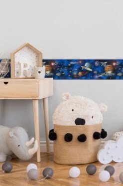 A.S. Creation Only Borders 10 | 999313 | Papier Peint 3D En Papier | 0.17 M X 5 M | Bleu -Décoration d'intérieur 999313 3