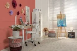 A.S. Creation Peinture Murale Premium Rose - PURO C2029 Rose Pêche -Décoration d'intérieur DD125860 3