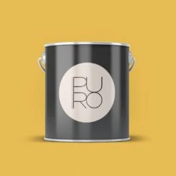 A.S. Creation Peinture Murale Premium Jaune - PURO C8003 Jaune Soleil