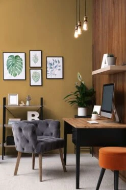 A.S. Creation Peinture Murale Premium Orange - PURO C8012 Safran Lisse -Décoration d'intérieur DD126130 4