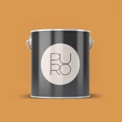 A.S. Creation Peinture Murale Premium Orange - PURO C8013 Safran Lisse