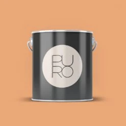 A.S. Creation Peinture Murale Premium Orange - PURO C9001 Orange Poussiéreux