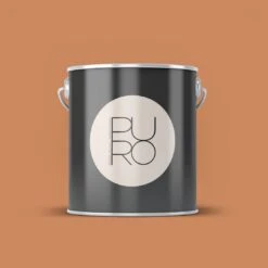 A.S. Creation Peinture Murale Premium Orange - PURO C9004 Orange Poussiéreux