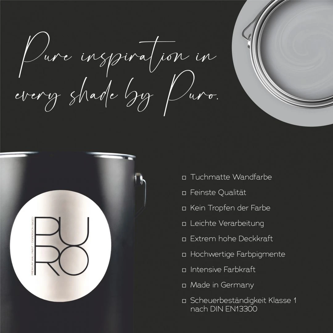 A.S. Creation Peinture Murale Premium Gris - PURO C1002 Cool Gray 5 A.S. Creation Peinture Murale Premium Gris - PURO C1002 Cool Gray – Image 5