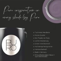 A.S. Creation Peinture Murale Premium Violet - PURO C2002 Mauve Simple 9 A.S. Creation Peinture Murale Premium Violet - PURO C2002 Mauve Simple -Décoration d'intérieur as creation innen farbe dd125779 wandfarbe