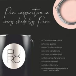 A.S. Creation Peinture Murale Premium Rose - PURO C2014 Rouge Varié -Décoration d'intérieur as creation innen farbe dd125815 wandfarbe