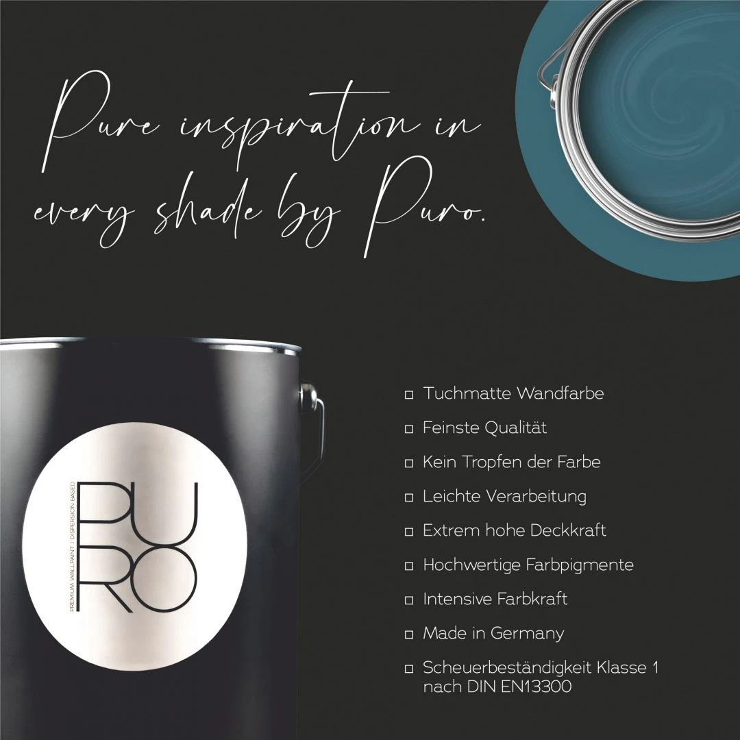 A.S. Creation Peinture Murale Premium Bleu Vert - PURO C3012 Essence Bleuâtre 5 A.S. Creation Peinture Murale Premium Bleu Vert - PURO C3012 Essence Bleuâtre – Image 5