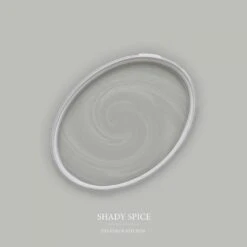 A.S. Creation Peinture Murale Gris Satiné Mat - THE COLOR KITCHEN Shady Spice