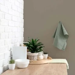 A.S. Creation Peinture Murale Taupe Soie Mat - THE COLOR KITCHEN Aesthetic Ajwain -Décoration d'intérieur as creation wandfarbe farbe the color kitchen dd125550 ambiente4