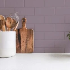 A.S. Creation Peinture Murale Violet Satiné Mat - THE COLOR KITCHEN Figue Féminine -Décoration d'intérieur as creation wandfarbe farbe the color kitchen dd125564 ambiente5