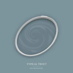 A.S. Creation Peinture Murale Vert Soie Mat - THE COLOR KITCHEN Typique Truite