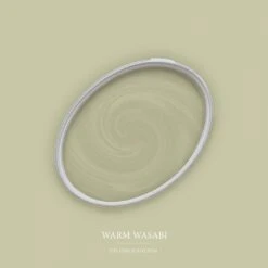 A.S. Creation Peinture Murale Vert Soie Mat - THE COLOR KITCHEN Warm Wasabi