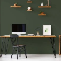 A.S. Creation Peinture Murale Vert Soie Mat - THE COLOR KITCHEN Zippy Zuchini 11 A.S. Creation Peinture Murale Vert Soie Mat - THE COLOR KITCHEN Zippy Zuchini -Décoration d'intérieur as creation wandfarbe farbe the color kitchen dd125610 ambiente4