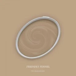 A.S. Creation Peinture Murale Marron Soyeux Mat - THE COLOR KITCHEN Friendly Fennel