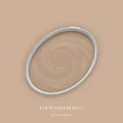 A.S. Creation Peinture Murale Marron Satiné Mat - THE COLOR KITCHEN Latte Macchhiato