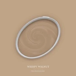 A.S. Creation Peinture Murale Marron Satiné Mat - THE COLOR KITCHEN Whispy Walnut