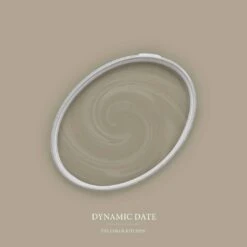 A.S. Creation Peinture Murale Marron Satiné Mat - THE COLOR KITCHEN Dynamic Date